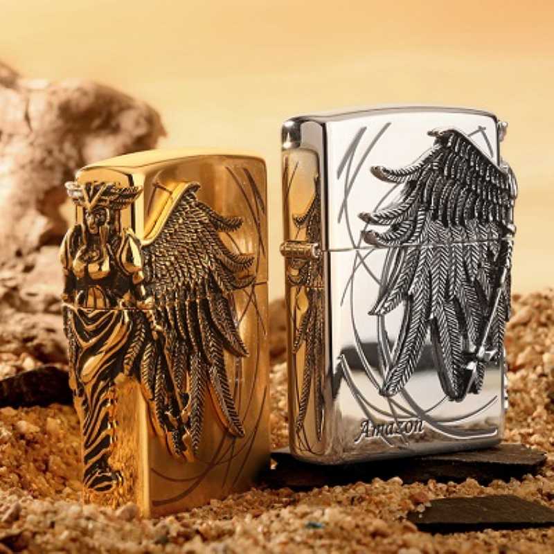 Engraved zippo lighter