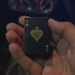 Rechargeable electric ace card lighter